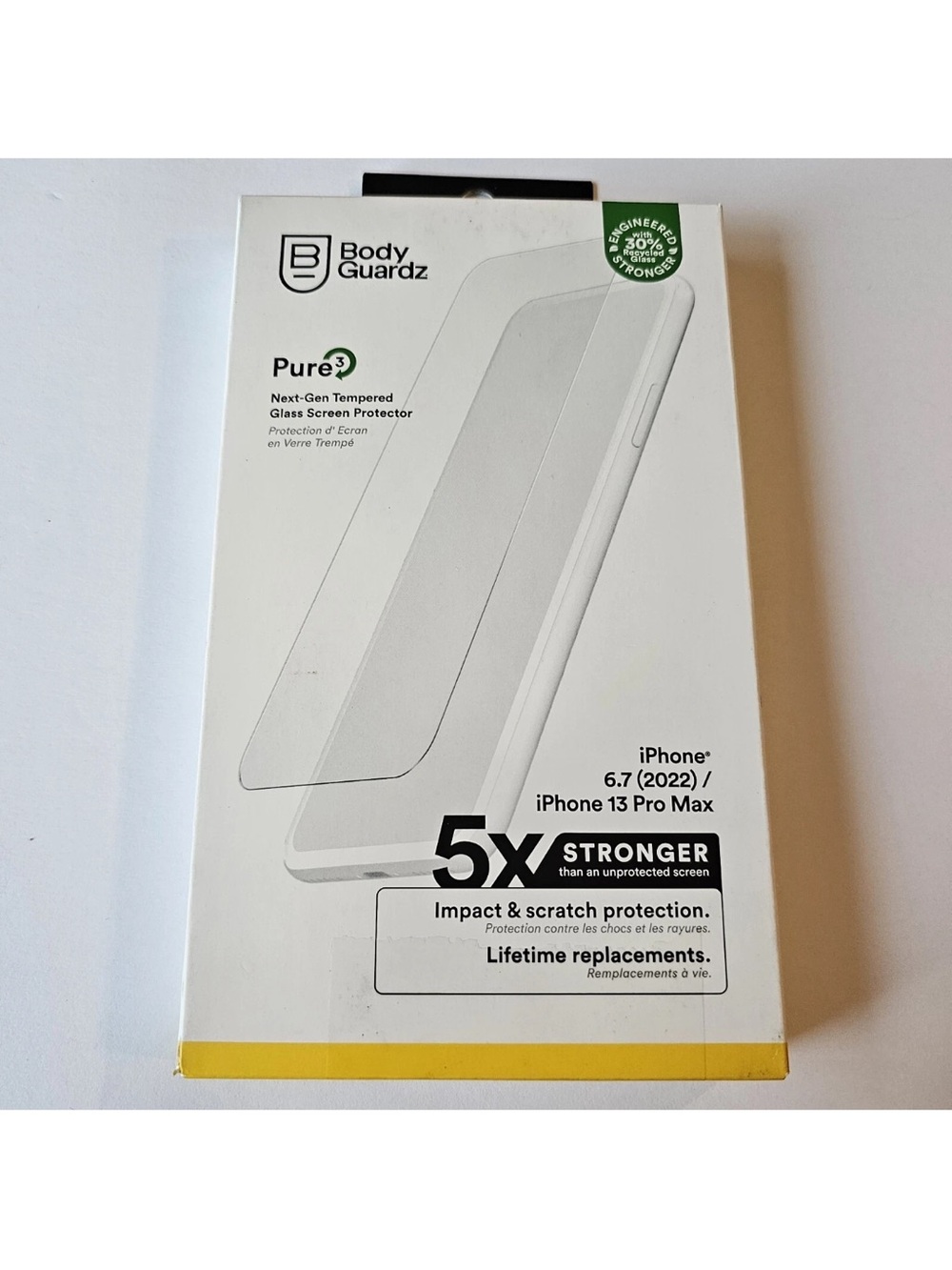 Body Guardz iPhone tempered glass screen protector